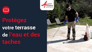 Guide complet  Comment appliquer un hydrofuge imperméabilisant pour protéger votre terrasse [upl. by Goldner]