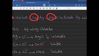 شرح Lab5 كيمياء طبيه Separation and Identification of cations part2 [upl. by Eiclek846]