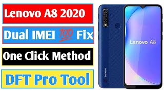 Lenovo A8 Dual IMEI Repair One Click Method 💯 Working Method [upl. by Nomelif]