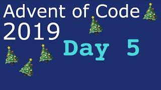 Rust Programming Advent of Code 2019  Day 5  Sunny with a Chance of Asteroids [upl. by Aisined]