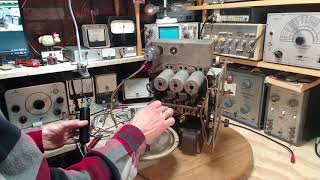 Canadian Marconi Model 93 Video 7  Troubleshooting Starts [upl. by Eiralam]