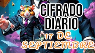 Cifrado diario de Hamster Kombat del día 17 de septiembre [upl. by Atilrahc956]