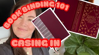 Bookbinding 101  Case in your book [upl. by Liliane]