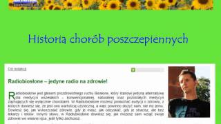 Historia chorób poszczepiennych  audycja w Radiu Biosłone [upl. by Zizaludba]