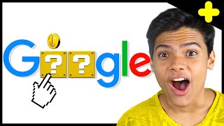 Testei segredos divertidos do Google [upl. by Sllew]