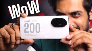 Honor 200 Unboxing amp First IMPRESSIONS 🔥 Crazy CAMERA ⚡⚡ [upl. by Antrim]