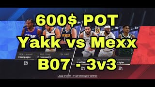 NBA infinite 600 POT Yakk vs Mexx part 1 [upl. by Nivrek]