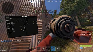 RUST SEMI LEGIT CHEATER COUNTERS RAID amp TAKES BRADLEY [upl. by Jennie]