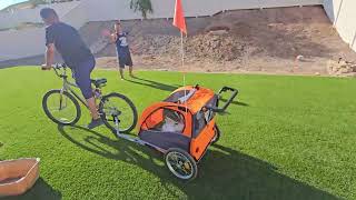 VEVOR Bike Trailer for Toddlers [upl. by Zerep343]