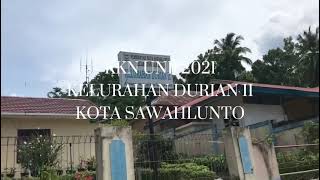 KKN UNP 2021 Durian II Kecamatan Barangin Kota Sawahlunto [upl. by Fineman]