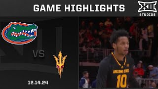 Arizona State vs Florida Game Highlights  202425 Big 12 Mens Basketball [upl. by Aieka846]