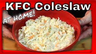 How to Make KFC Coleslaw at Home [upl. by Idihc]