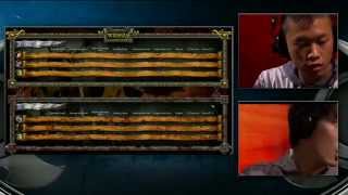 Reckful Lethal Damage Fail RIP  Blizzcon 2013 Hearthstone Invitational [upl. by Enortna29]