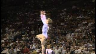 Kerri Strug  Floor Exercise  1996 Olympic Trials  Women  Day 1 [upl. by Asilrac]