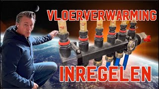 Inregelen vloerverwarming [upl. by Territus]