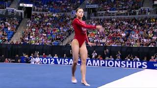 Sarah Finnegan  Floor  2012 Visa Championships  Women  Day 1 [upl. by Orfurd]