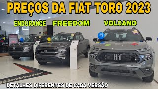 NOVA FIAT TORO T270 2023  PREÇOS E DETALHES [upl. by Laram173]