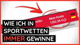 Wie ich in Sportwetten IMMER gewinne  Die 0 Risiko Sportwetten Strategie  NetCash [upl. by Anawal292]