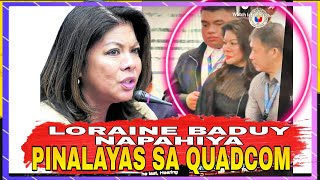 BADOY NAPAHIYA KINALADK4D NG QUADCOM PALABAS NG HEARING [upl. by Gonta]