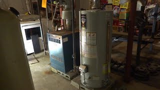 GAS BOILER LEAKING WATER BADLY [upl. by Wertz]