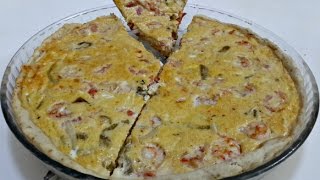 Tarte aux crevettes  Recette facile et rapide [upl. by Binnings]