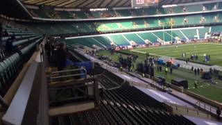 A look inside Twickenham Stadium [upl. by Aicatsue]