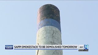 Safety plan in place for smokestack demolition [upl. by Rehpitsirhc]