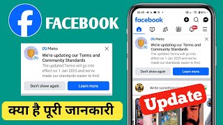 Youre updating our Terms and community Standards Facebook  Facebook Youre updating our Terms [upl. by Sewellyn]