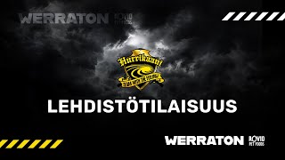 Werraton lehdistötilaisuus Suomen cup HurrikaaniLoimu 15112024 [upl. by Hassadah]