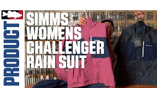 Simms Womens Challenger Rain Suit with John Sherman  ICAST 2020 [upl. by Camala]