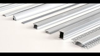 How To Choose LED Strip Aluminum Profile [upl. by Luapnaes]