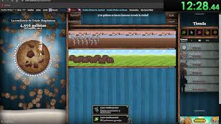 Cookie Clicker 1 million cookies No Golden Cookies Left Click speedrun 2820170 [upl. by Gainer982]