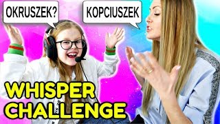 WHISPER CHALLENGE 😂 Z MAMĄ [upl. by Aseefan115]