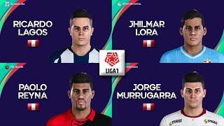 RICARDO LAGOS  JHILMAR LORA  PAOLO REYNA  JORGE MURRUGARRA  eFootball PES 2021 [upl. by Adamsun]