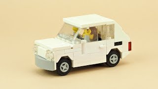 LEGO Fiat 126p MOC Building Instructions [upl. by Gnuy933]