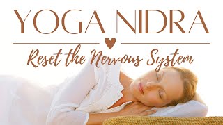 12 Minute Yoga Nidra  Reset Your Nervous System [upl. by Naivad]