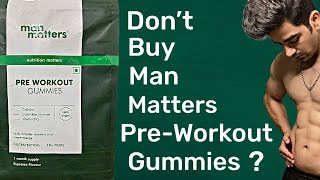 Man Matters Pre Workout Gummies Final Review  Man Matters Review [upl. by Roots]