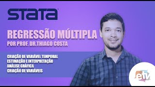 STATA Regressão múltipla [upl. by Yehtomit]