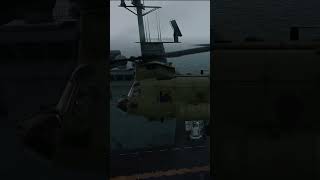 New DCS CH47F Chinook  Carrier Landing [upl. by Aldos643]