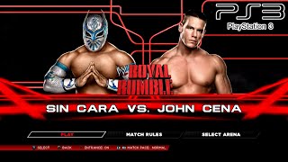 WWE 2K14 PS3  Sin Cara VS John Cena Retro 2KmClassic [upl. by Egdamlat]