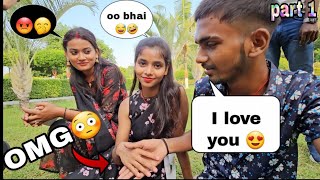 Aaj Main to Pagal Ho Jaunga 🤣😂  Flirting with Cute bhabhi ji 😍  Happy vlogger [upl. by Novelc]