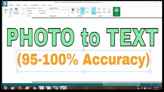 Convert PhotoImage to Text Best Accurate OCR Software Readiris [upl. by Chee]