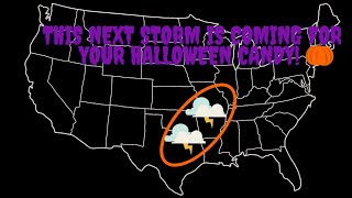 THIS NEXT STORM SYSTEM IS COMING FOR YOUR HALLOWEEN CANDY 🎃LIVE🎃 [upl. by Eninotna]