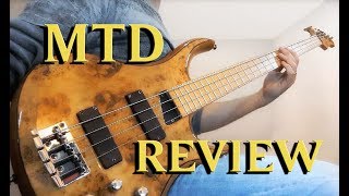 MTD BASS Kingston Z4  REVIEW [upl. by Manaker]