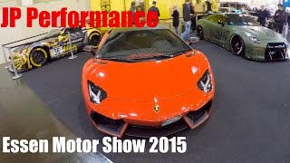 JP Performance Stand auf der Essen Motor Show 2015 [upl. by Einnol]