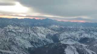 LANDING AT SANTIAGO DE CHILE AIRPORT [upl. by Zeculon]