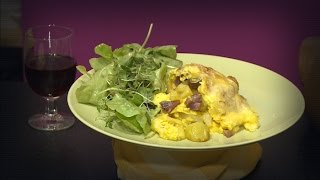 Recette  omelette brayaude [upl. by Sakovich]