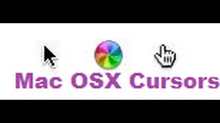 How to add Mac OSX Cursors on Windows 810 PC [upl. by Drofla]