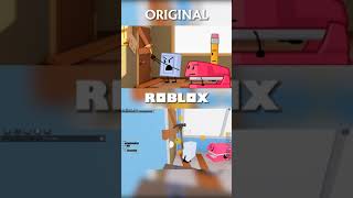 Mission to EXIT 🚪  Original VS Roblox Comparison TPOT 1 [upl. by Nit]