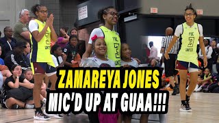 Zamareya Jones Micd Up FBC United Loaded with 5 Stars 1 Pg Jaloni Cambridge [upl. by Merola]